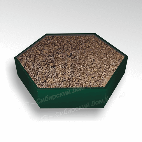 Клумба малая D-40 cм | Зелёный мох