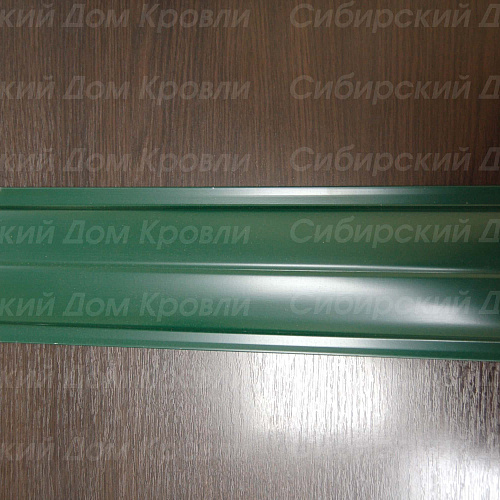 Металлический штакетник европланка зелёный мох RAL 6005