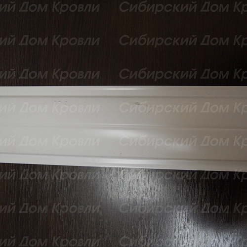 Металлический штакетник европланка белая RAL 9003