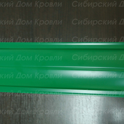 Металлический штакетник европланка зелёная мята RAL 6029